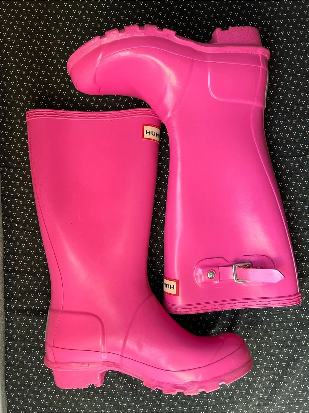 Pink Hunter Rain Boots
